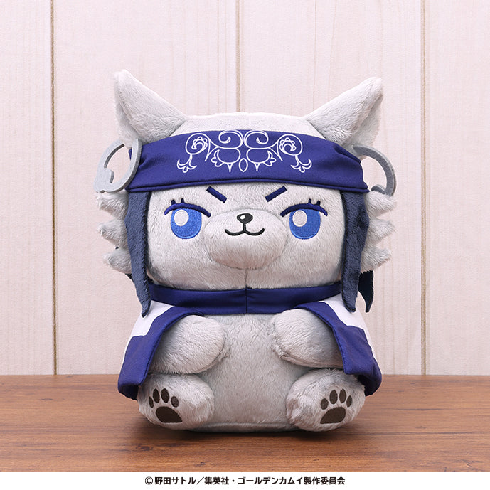 Ensky Golden Kamuy Doubutsu Phose Mascot L Asirpa Plush JAPAN OFFICIAL