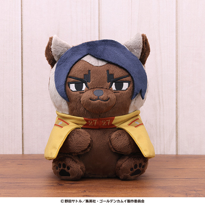 Ensky Golden Kamuy Doubutsu Phose Mascot L Second Lieutenant Koito Plush JAPAN