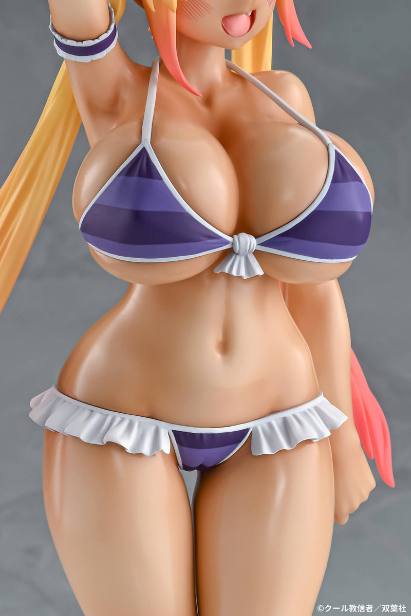 Q-six Miss Kobayashi's Dragon Maid Tohru Bikini Style Tan ver. 1/7 Figure JAPAN