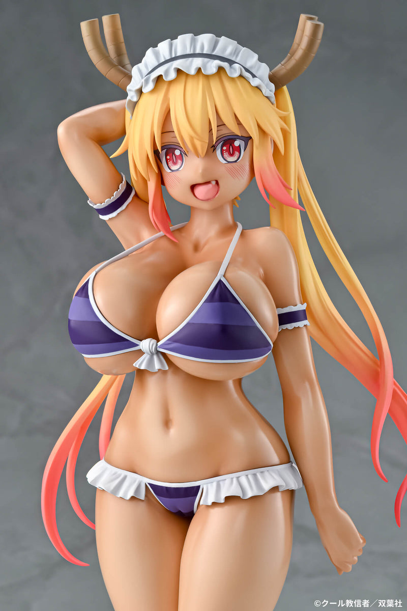 Q-six Miss Kobayashi's Dragon Maid Tohru Bikini Style Tan ver. 1/7 Figure JAPAN