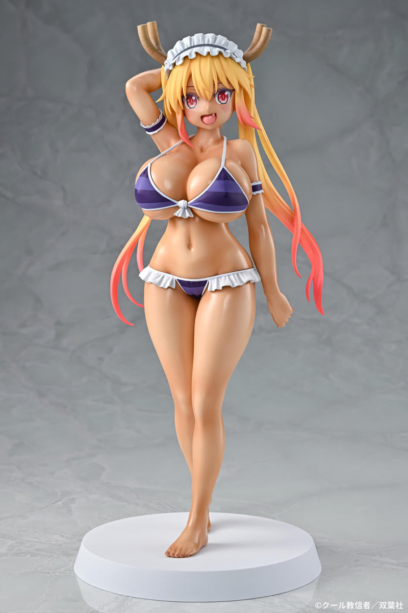 Q-six Miss Kobayashi's Dragon Maid Tohru Bikini Style Tan ver. 1/7 Figure JAPAN