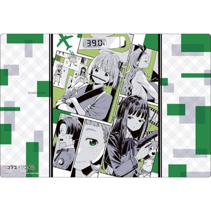 Bushiroad Rubber Mat Collection V2 Vol.1828 Lycoris Recoil Brief respite JAPAN