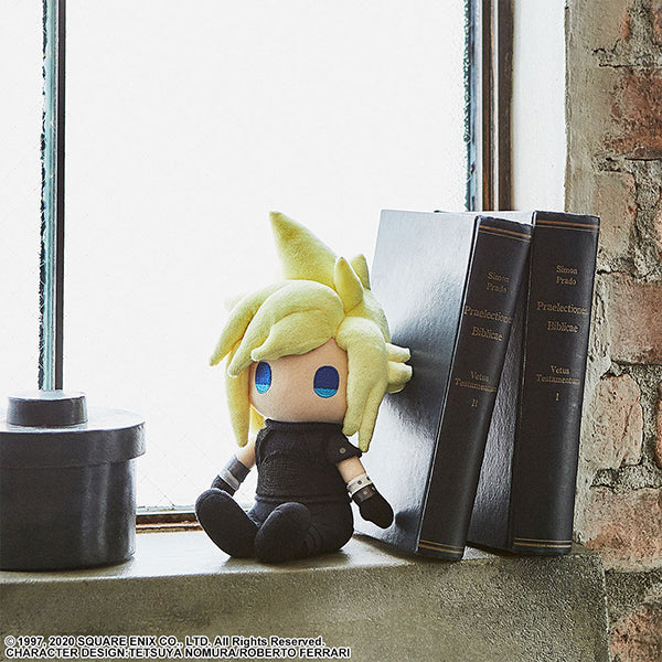 Square Enix Final Fantasy VII Remake Cloud Strife Plush Doll JAPAN OFFICIAL