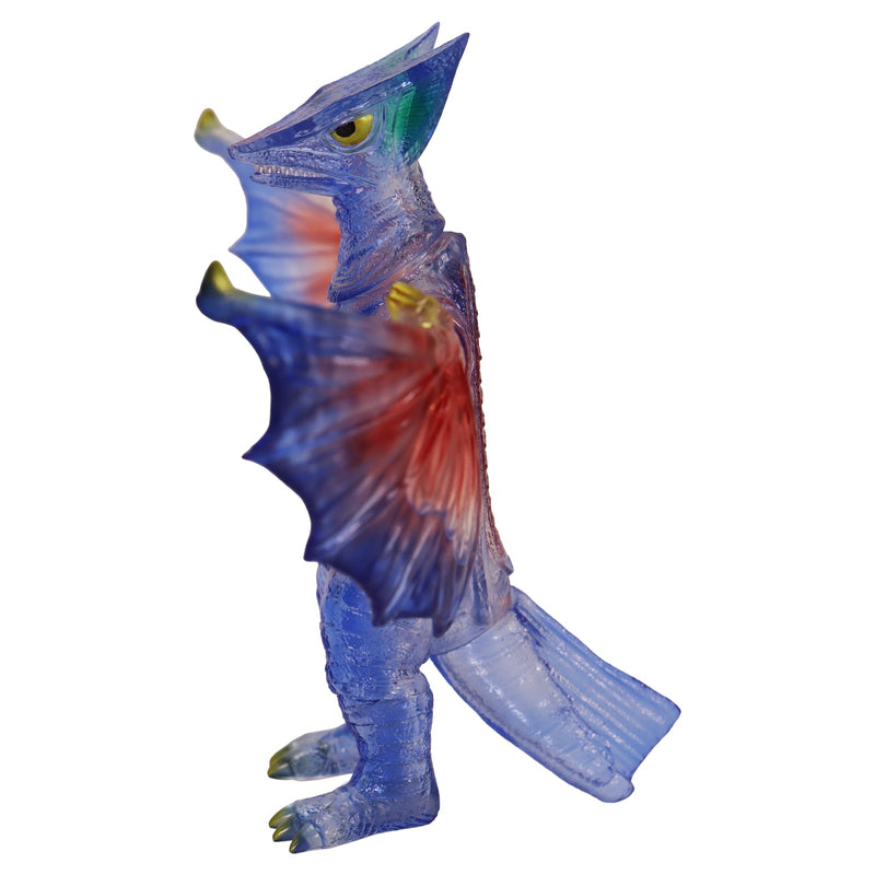 Middle Size Series Gamera Vol.9 Gyaos 1967 Retro Blue Clear Ver Figure JAPAN