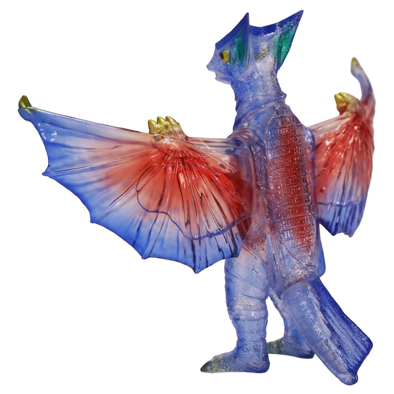 Middle Size Series Gamera Vol.9 Gyaos 1967 Retro Blue Clear Ver Figure JAPAN