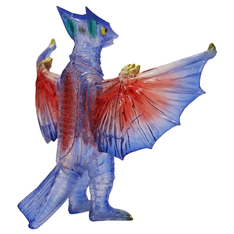 Middle Size Series Gamera Vol.9 Gyaos 1967 Retro Blue Clear Ver Figure JAPAN