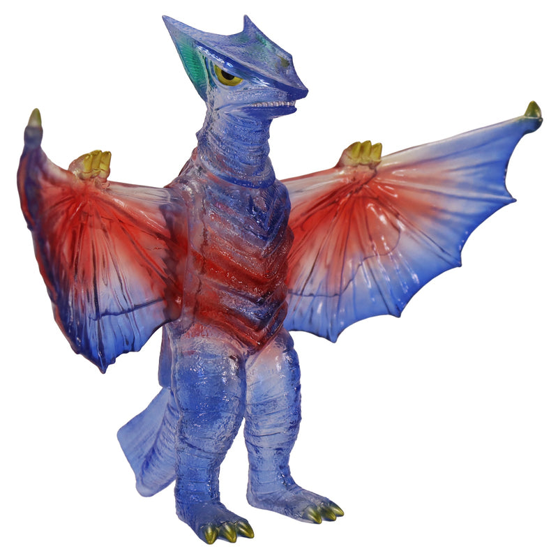 Middle Size Series Gamera Vol.9 Gyaos 1967 Retro Blue Clear Ver Figure JAPAN