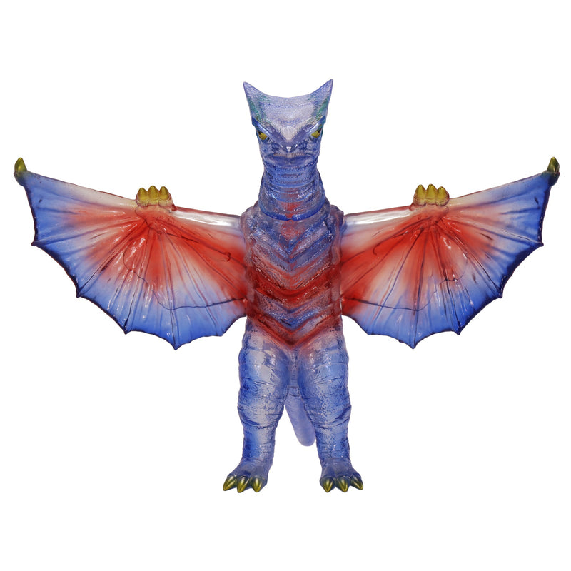 Middle Size Series Gamera Vol.9 Gyaos 1967 Retro Blue Clear Ver Figure JAPAN