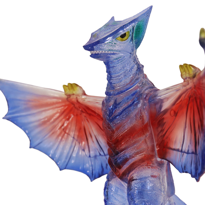 Middle Size Series Gamera Vol.9 Gyaos 1967 Retro Blue Clear Ver Figure JAPAN
