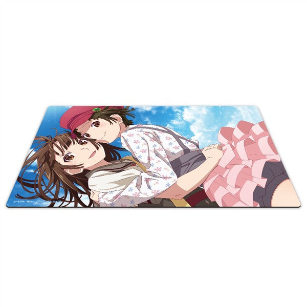 Azu Maker Monogatari Series Character Rubber Mat Nadeko Sengoku JAPAN OFFICIAL