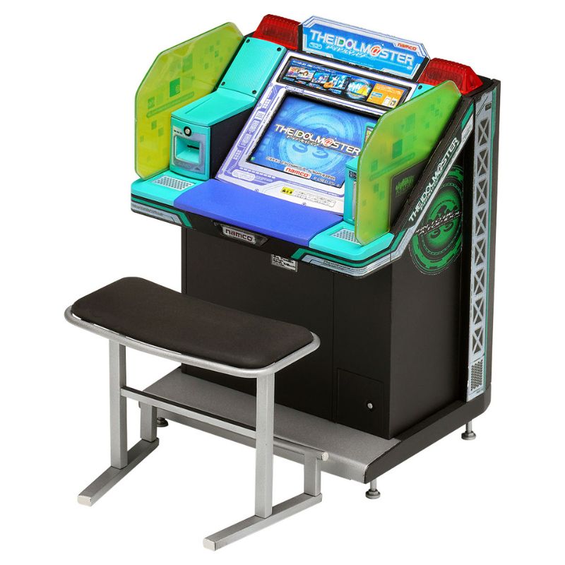 WAVE THE IDOLM@STER Arcade Game Machine 1/12 Model Kit JAPAN