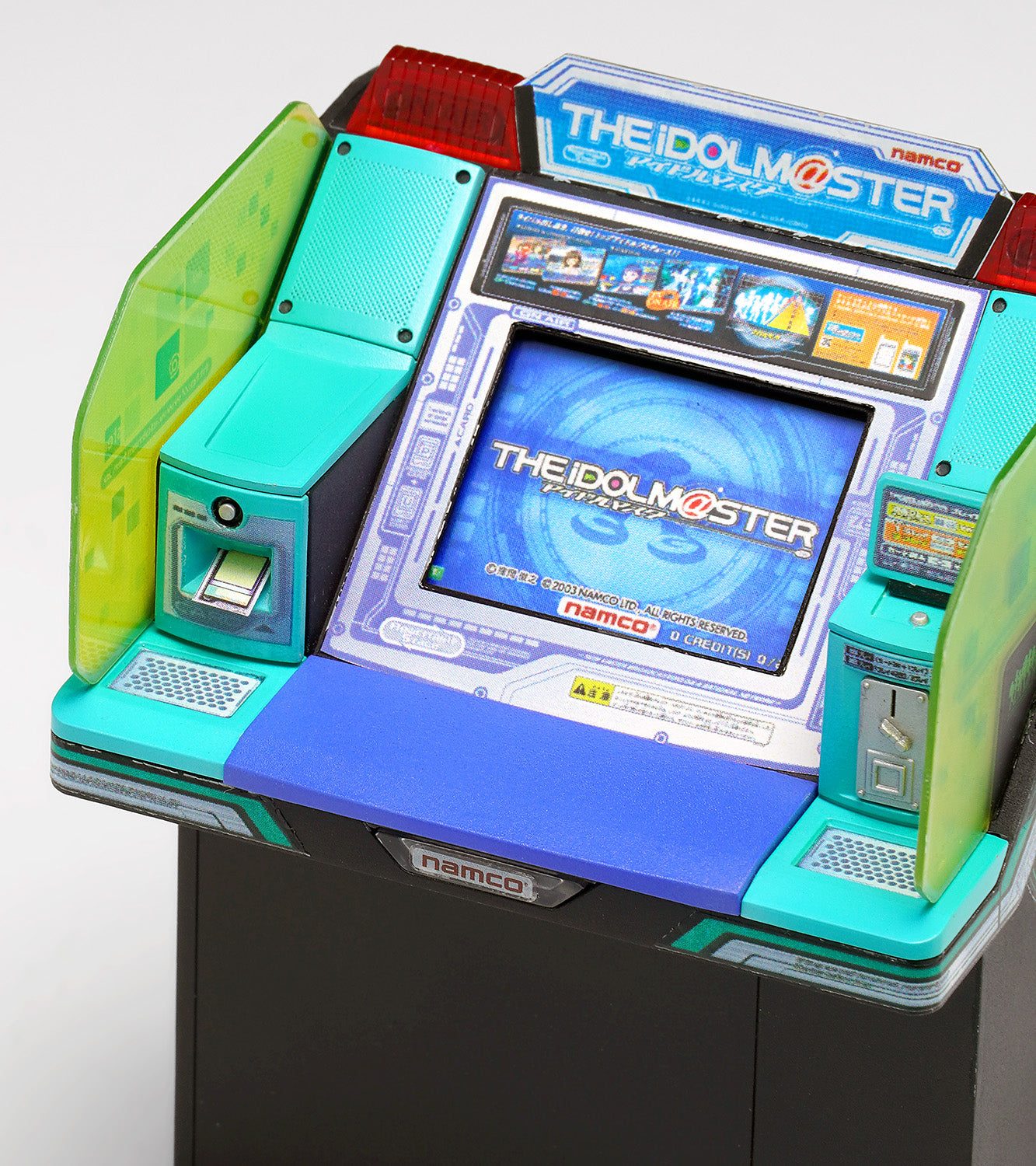 WAVE THE IDOLM@STER Arcade Game Machine 1/12 Model Kit JAPAN