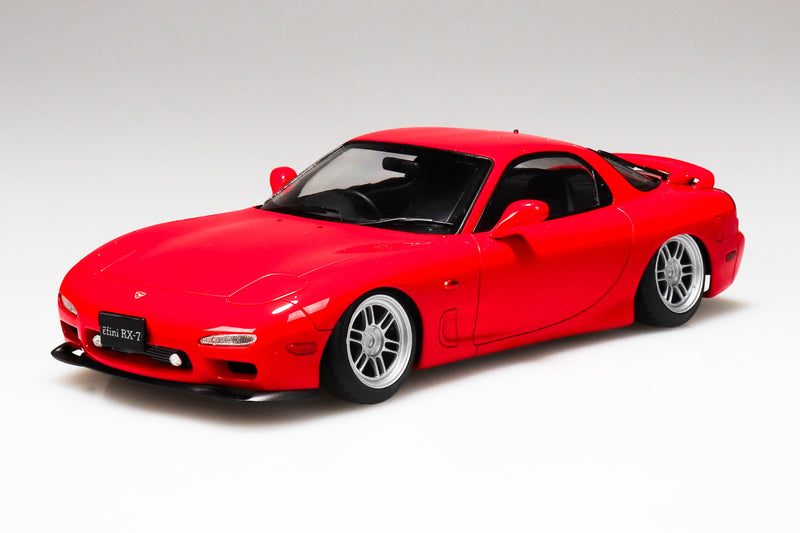 The Tuned Car No.106 1/24 FD3S RX-7 91 Air Suspension Custom Mazda Model Kit