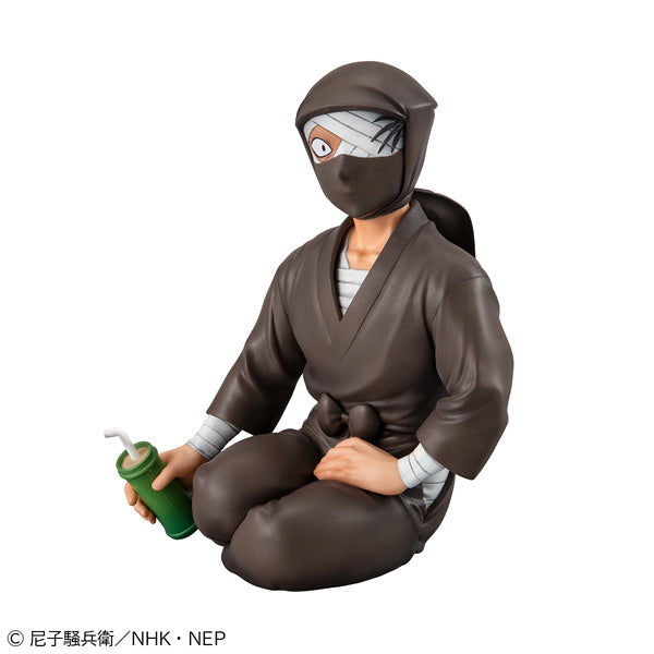 MegaHouse G.E.M. Series Nintama Rantaro Zatto San Palm Size Figure JAPAN