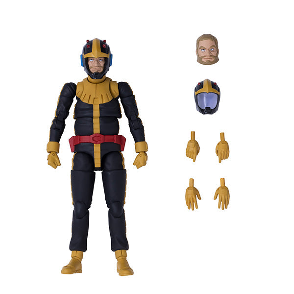 G.M.G. 13 Principality of Zeon Army Black Tri Stars Gaia Normal Suit Figure