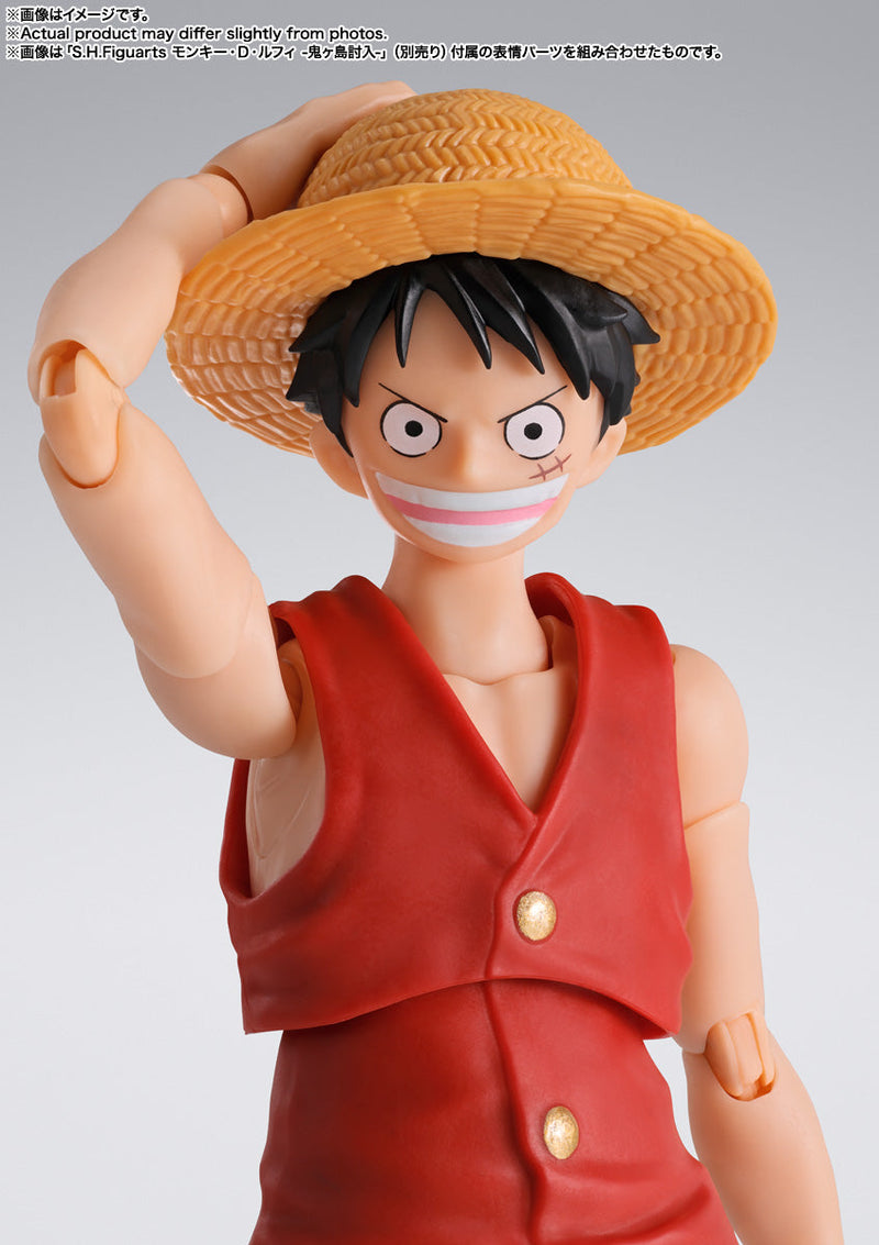 BANDAI S.H.Figuarts ONE PIECE Monkey D. Luffy Romance Dawn Action Figure JAPAN