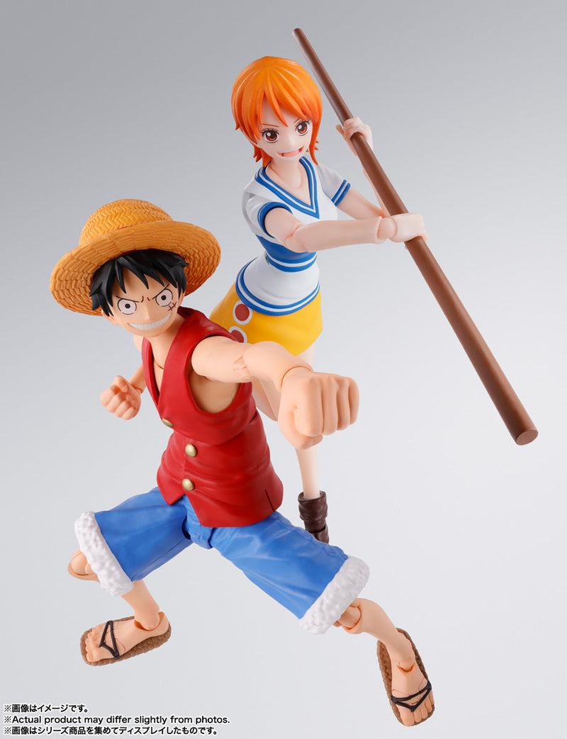 BANDAI S.H.Figuarts ONE PIECE Monkey D. Luffy Romance Dawn Action Figure JAPAN