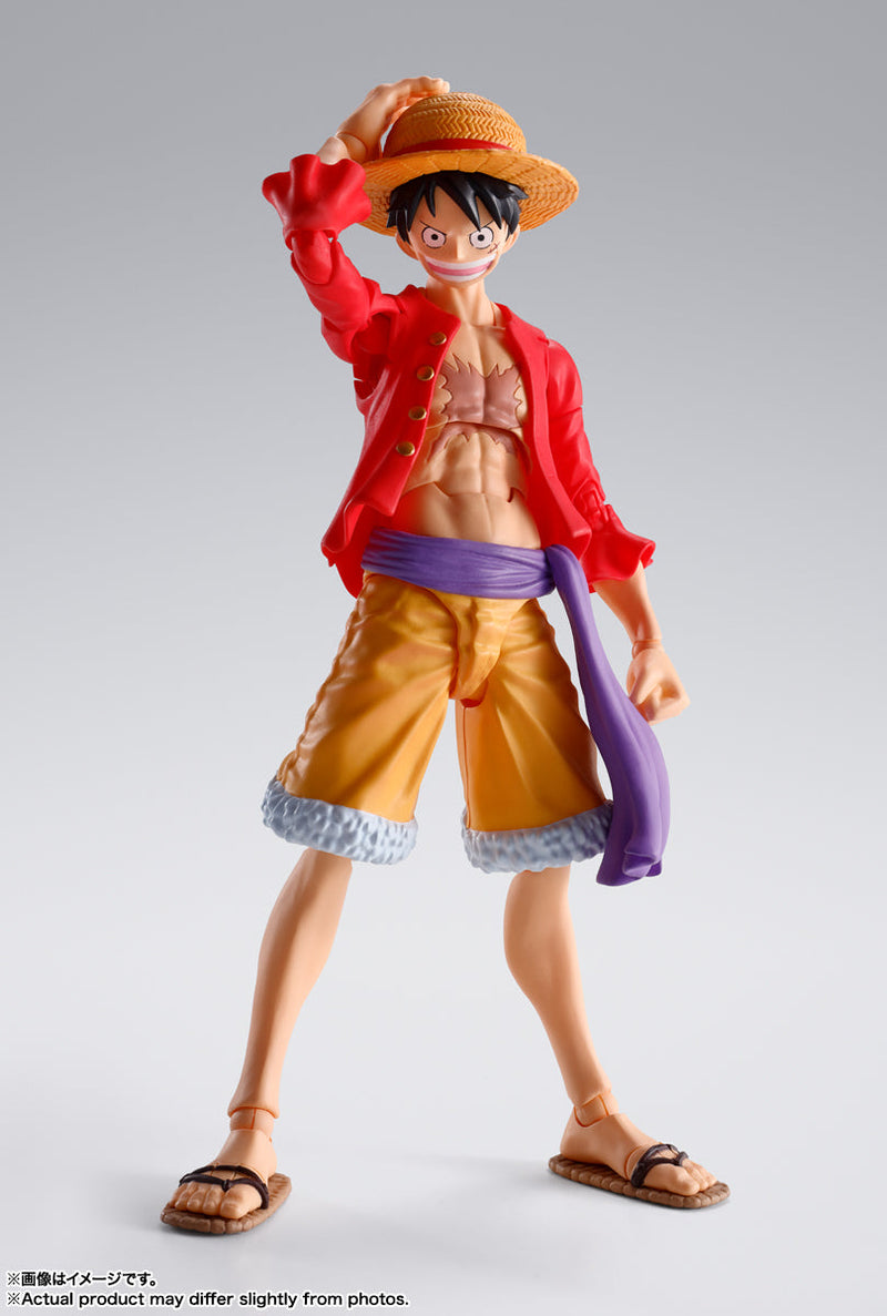 S.H.Figuarts ONE PIECE Monkey D. Luffy Raid on Onigashima Action Figure JAPAN