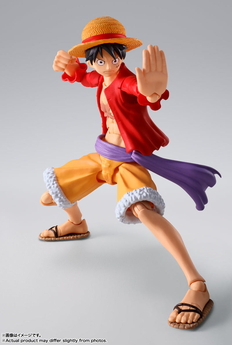 S.H.Figuarts ONE PIECE Monkey D. Luffy Raid on Onigashima Action Figure JAPAN