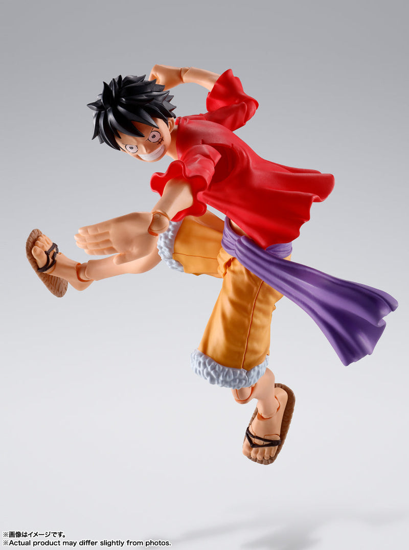 S.H.Figuarts ONE PIECE Monkey D. Luffy Raid on Onigashima Action Figure JAPAN