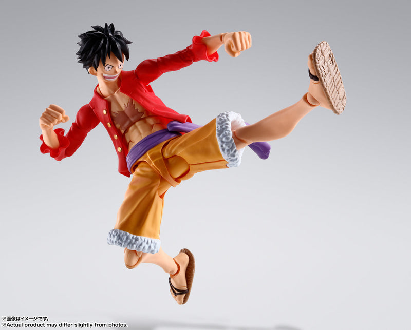 S.H.Figuarts ONE PIECE Monkey D. Luffy Raid on Onigashima Action Figure JAPAN
