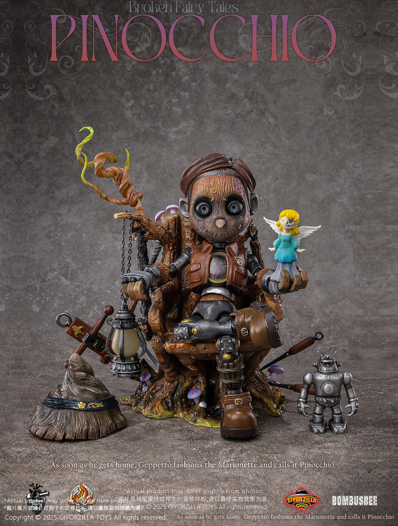 GIYORZILLA TOYS Broken Fairy Tales Pinocchio 1/6 Action Figure JAPAN OFFICIAL