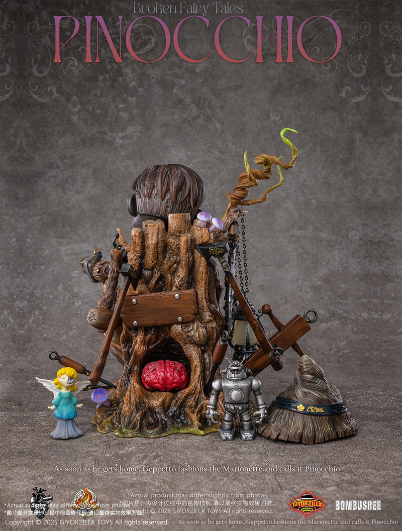 GIYORZILLA TOYS Broken Fairy Tales Pinocchio 1/6 Action Figure JAPAN OFFICIAL