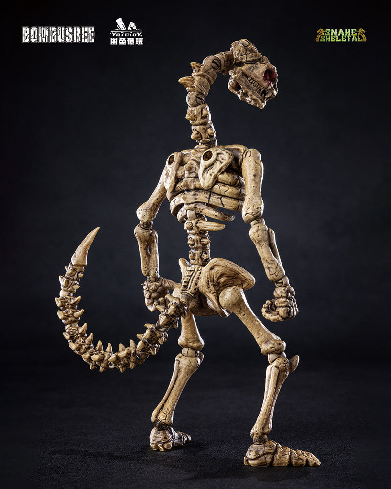 Yototoy SNAKE SKELETAL Series 1/12 Action Figure Set of 3 JAPAN OFFICIAL