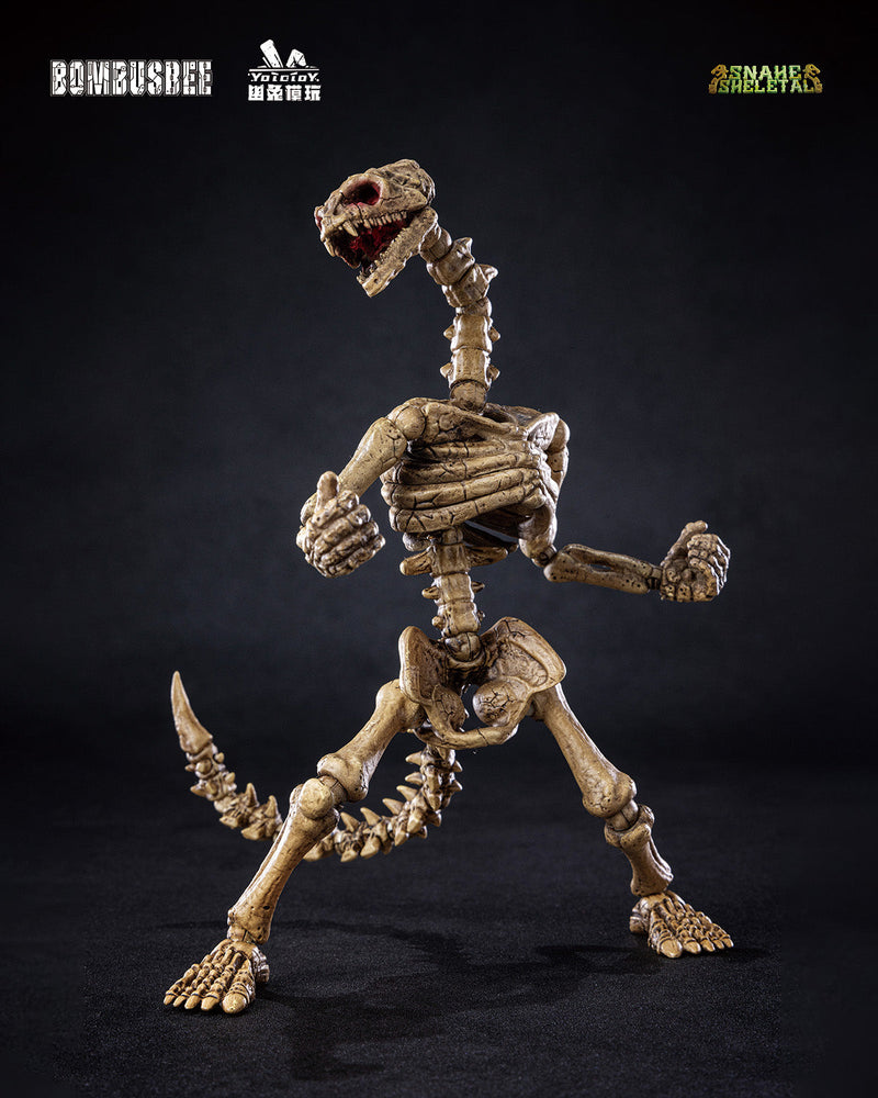 Yototoy SNAKE SKELETAL Series 1/12 Action Figure Set of 3 JAPAN OFFICIAL