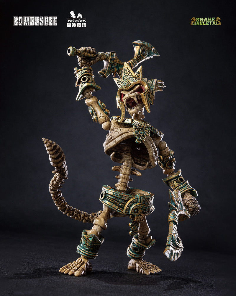 Yototoy SNAKE SKELETAL Series 1/12 Action Figure Set of 3 JAPAN OFFICIAL