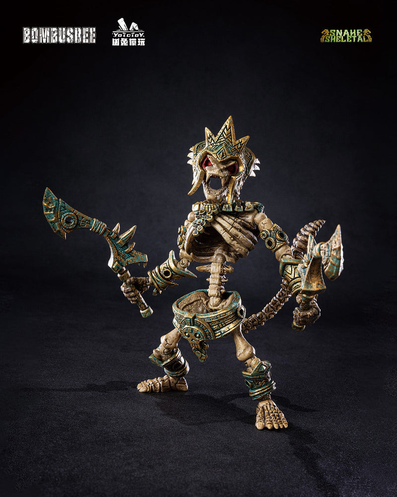 Yototoy SNAKE SKELETAL Series 1/12 Action Figure Set of 3 JAPAN OFFICIAL