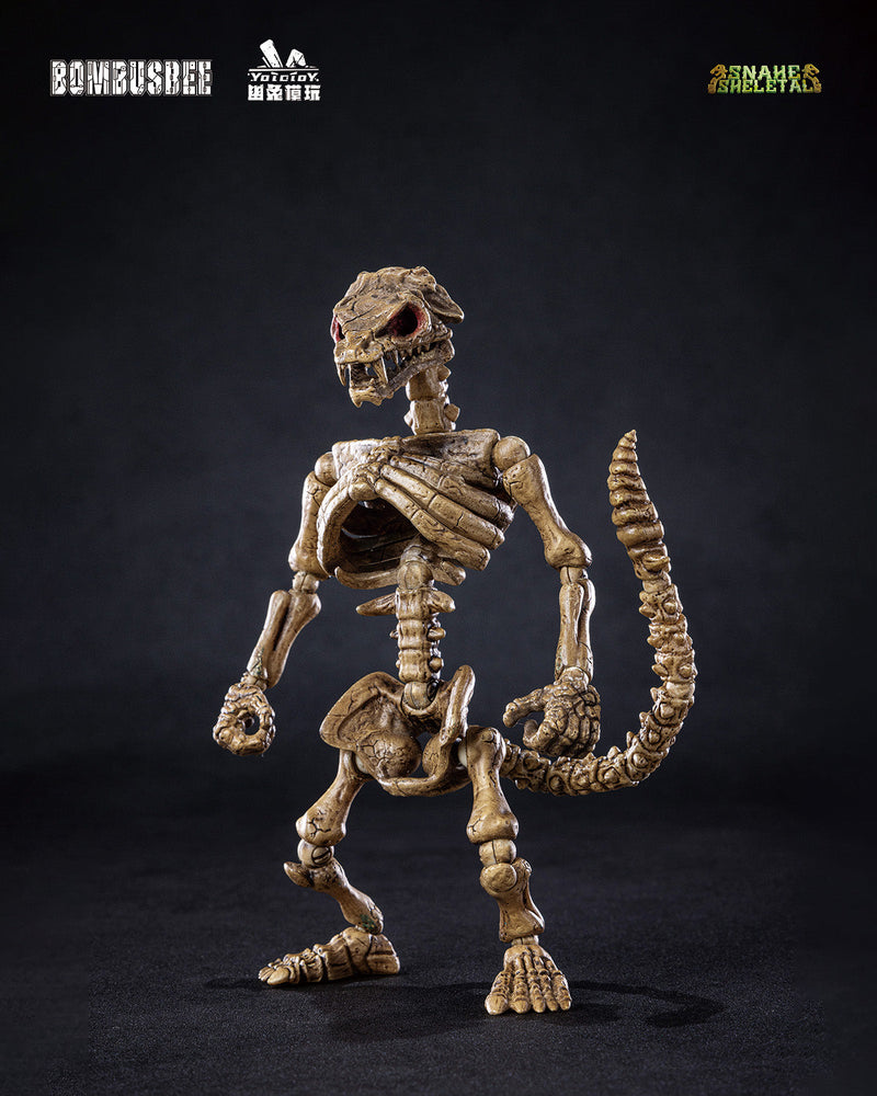 Yototoy SNAKE SKELETAL Series 1/12 Action Figure Set of 3 JAPAN OFFICIAL