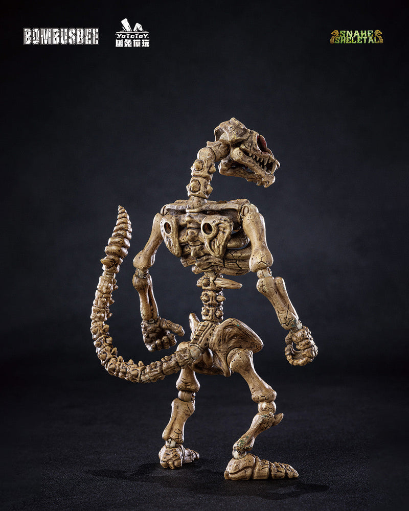 Yototoy SNAKE SKELETAL Series 1/12 Action Figure Set of 3 JAPAN OFFICIAL