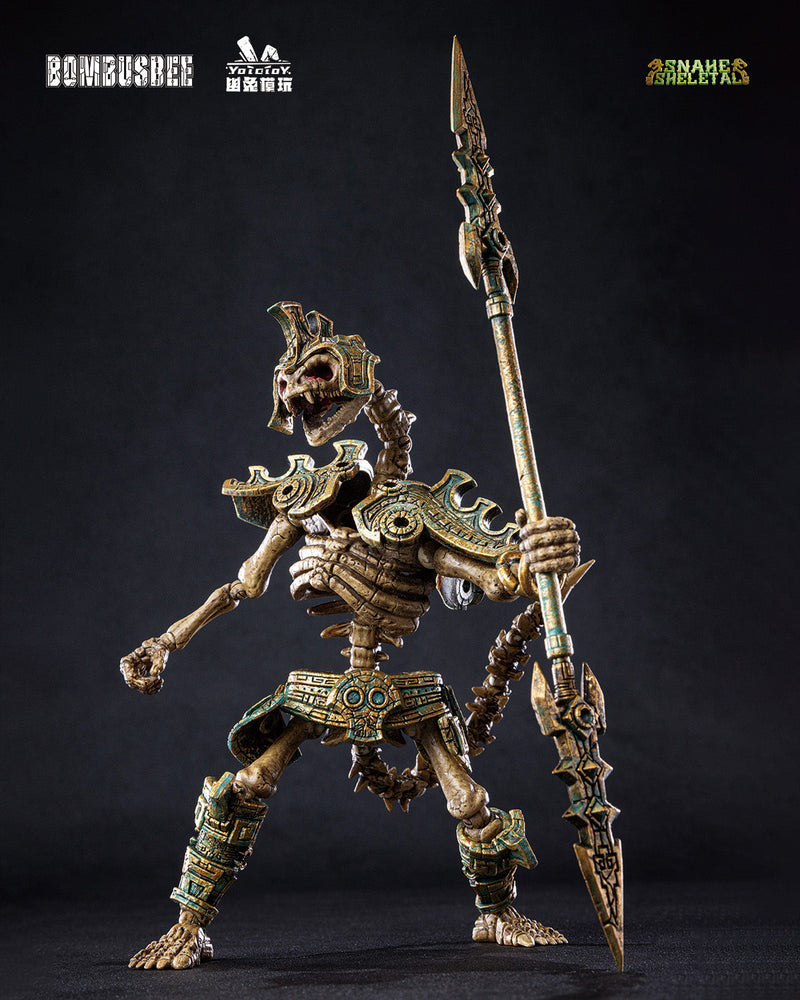 Yototoy SNAKE SKELETAL Series 1/12 Action Figure Set of 3 JAPAN OFFICIAL