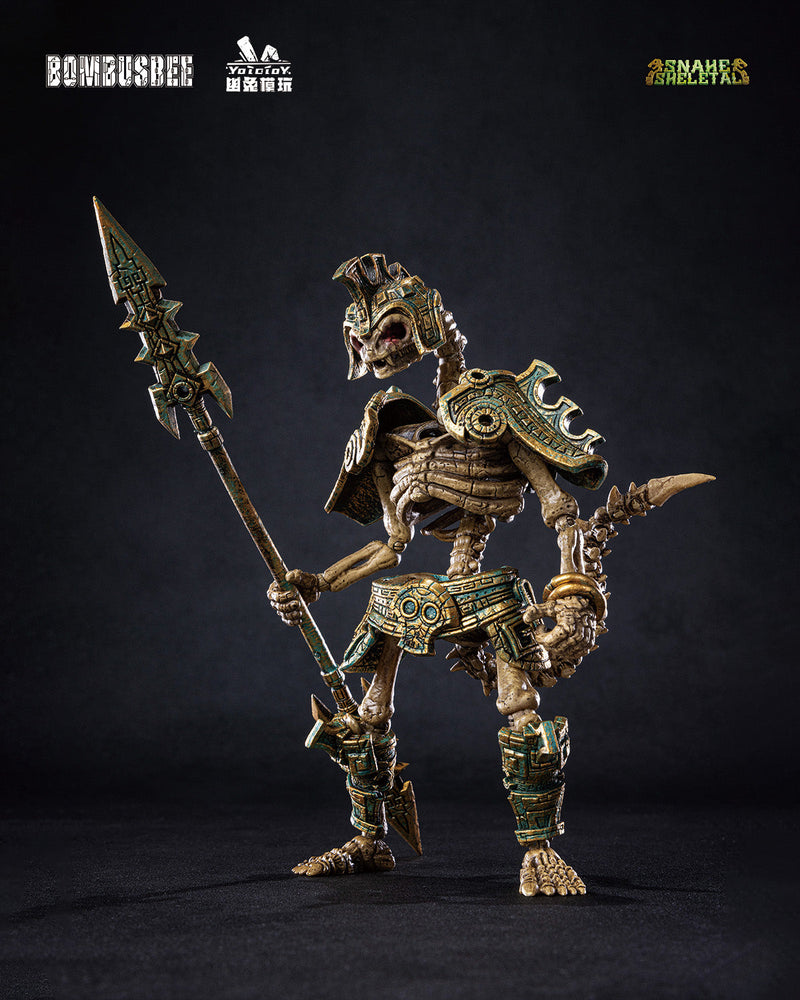 Yototoy SNAKE SKELETAL Series 1/12 Action Figure Set of 3 JAPAN OFFICIAL
