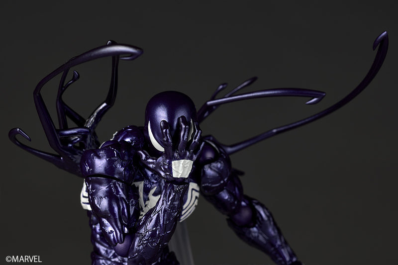 Revoltech Amazing Yamaguchi Symbiote Spider-Man Purple Ver. Action Figure JAPAN