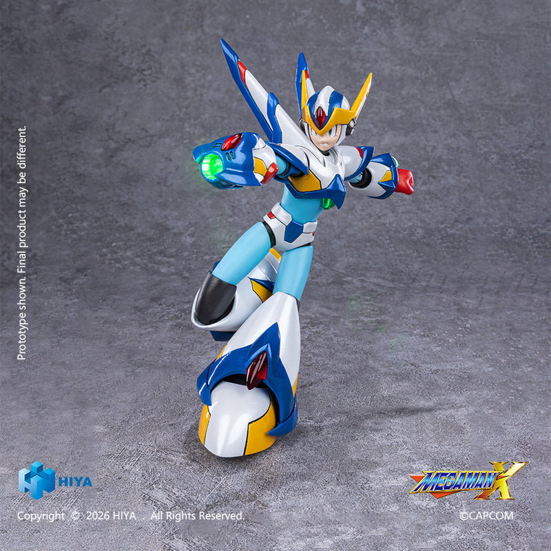 Hiya Toys Mega Man X X Falcon Armor Ver. Action Figure JAPAN OFFICIAL