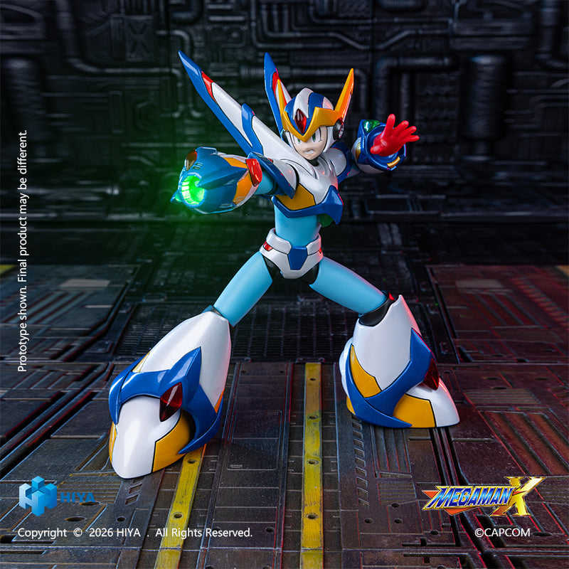 Hiya Toys Mega Man X X Falcon Armor Ver. Action Figure JAPAN OFFICIAL