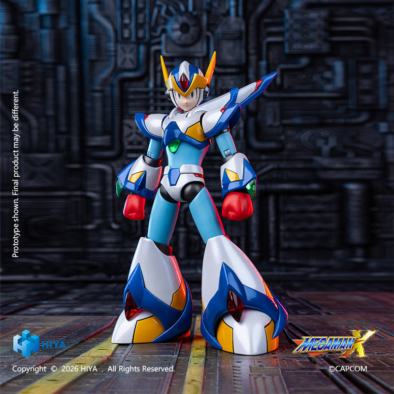 Hiya Toys Mega Man X X Falcon Armor Ver. Action Figure JAPAN
