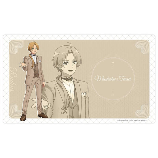 Mushoku Tensei Jobless Reincarnation 3 Rudeus 5th Anniversary Rubber Mat JAPAN