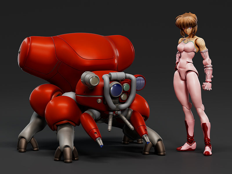 PLAMAX minimum factory MF-94 Motoko Kusanagi with Fuchikoma 1/20 Model Kit JAPAN