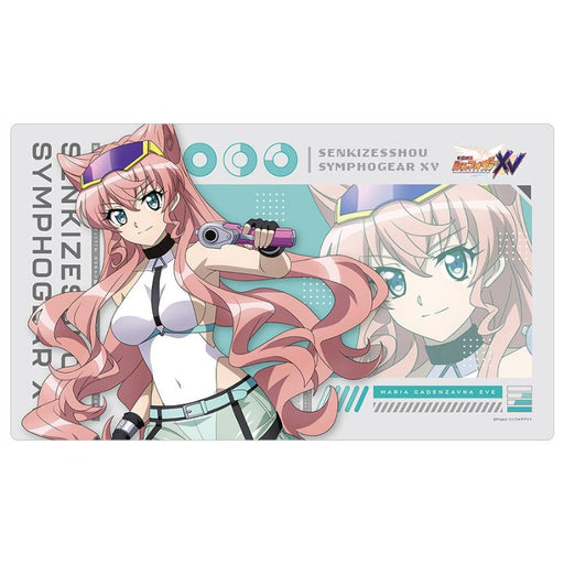 Senki Zessho Symphogear XV Maria Cyber Military New Illustration Rubber Mat