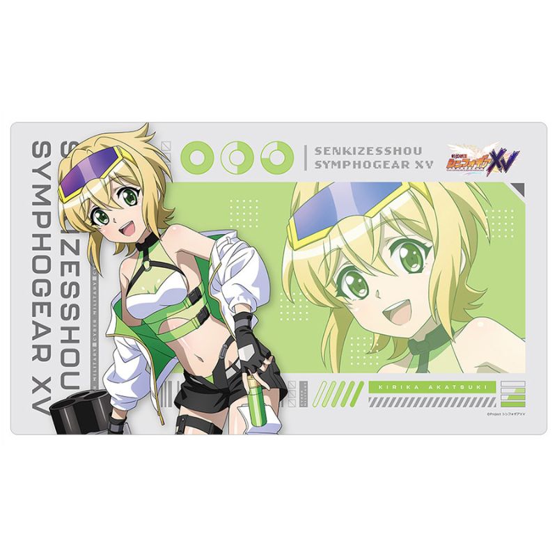 Senki Zessho Symphogear XV Kirika Cyber Military New Illustration Rubber Mat