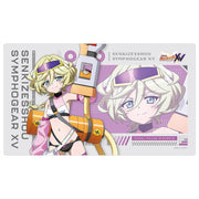 Senki Zessho Symphogear XV Carol Cyber Military New Illustration Rubber Mat