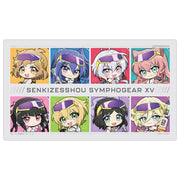 Senki Zessho Symphogear XV Mini Chara Cyber Military New Illustration Rubber Mat