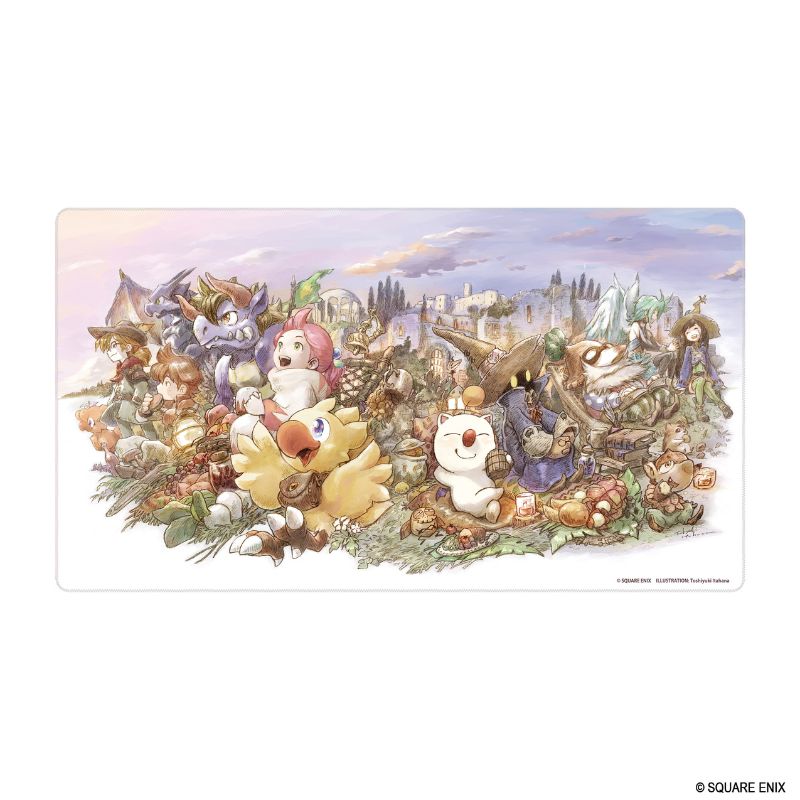 Square Enix Final Fantasy Series Chocobo's Friends Play Mat JAPAN OFFICIAL