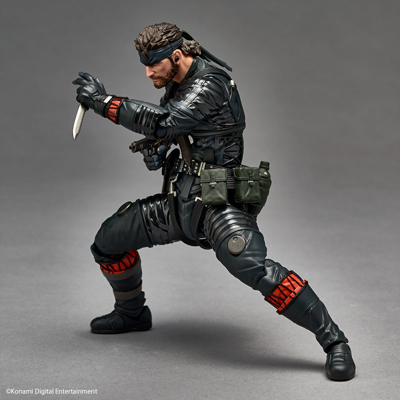 Revoltech Amazing Yamaguchi Naked Snake Sneaking Suit Ver. Action Figure JAPAN