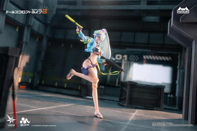 Girls' Frontline 2 Exilium Klukai Cerulean Breaker Ver. 1/12 Action Figure JAPAN