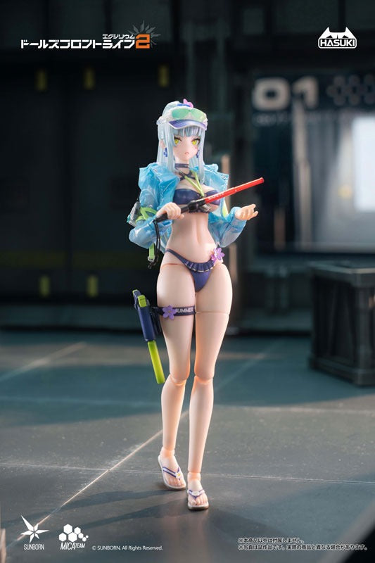 Girls' Frontline 2 Exilium Klukai Cerulean Breaker Ver. 1/12 Action Figure JAPAN