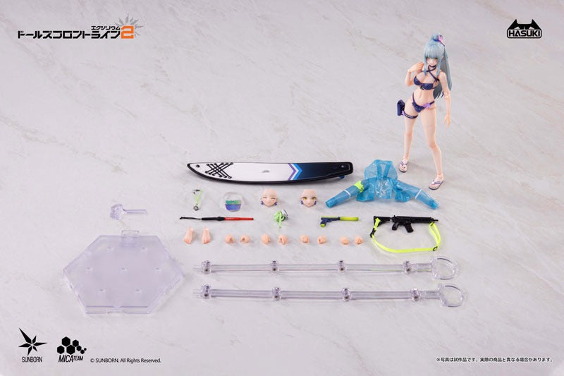 Girls' Frontline 2 Exilium Klukai Cerulean Breaker Ver. 1/12 Action Figure JAPAN